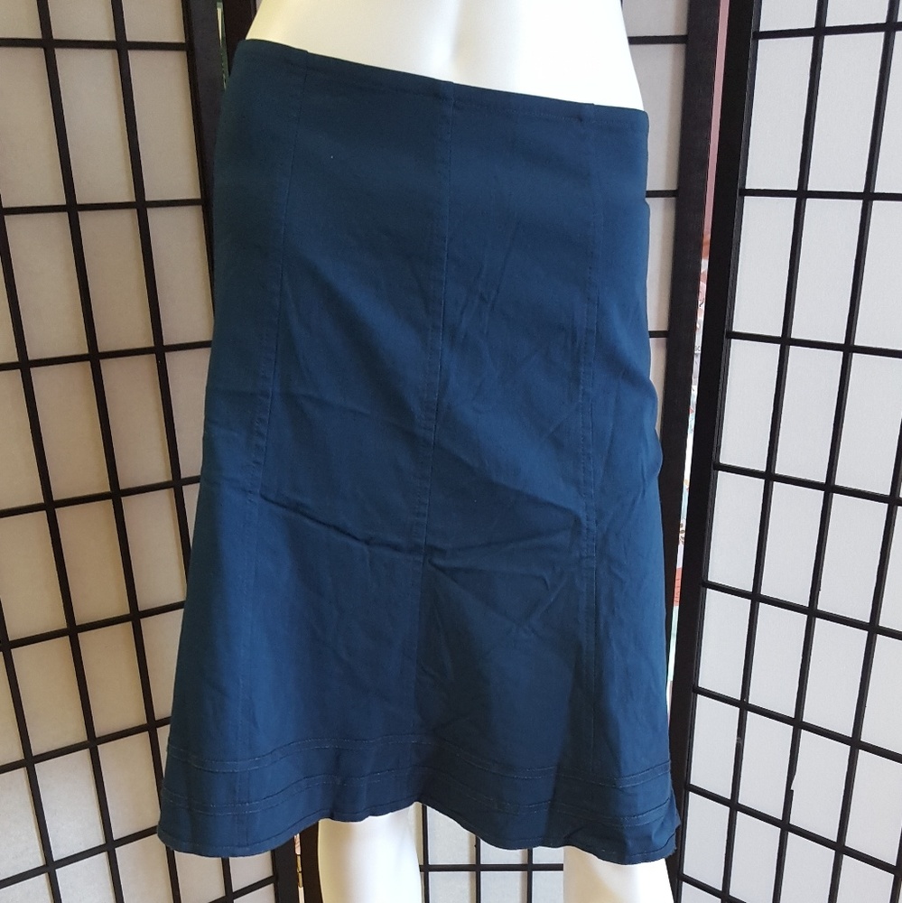 Blue skirt